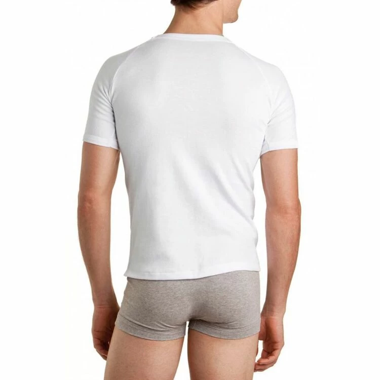 Bonds Raglan V Neck Tee White