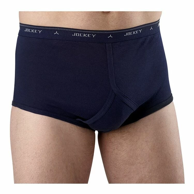 Jockey Classic Y-Front Brief 3 Pack Navy - Image 2