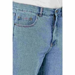 Amco Men's Rigid Washed Denim Jean