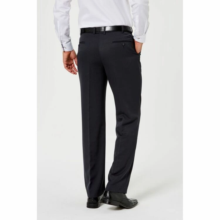 Farah Pleat Front Business Trousers Navy - Image 2