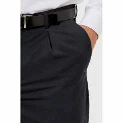 Farah Pleat Front Business Trousers Navy