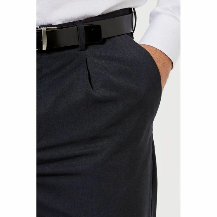 Farah Pleat Front Business Trousers Navy