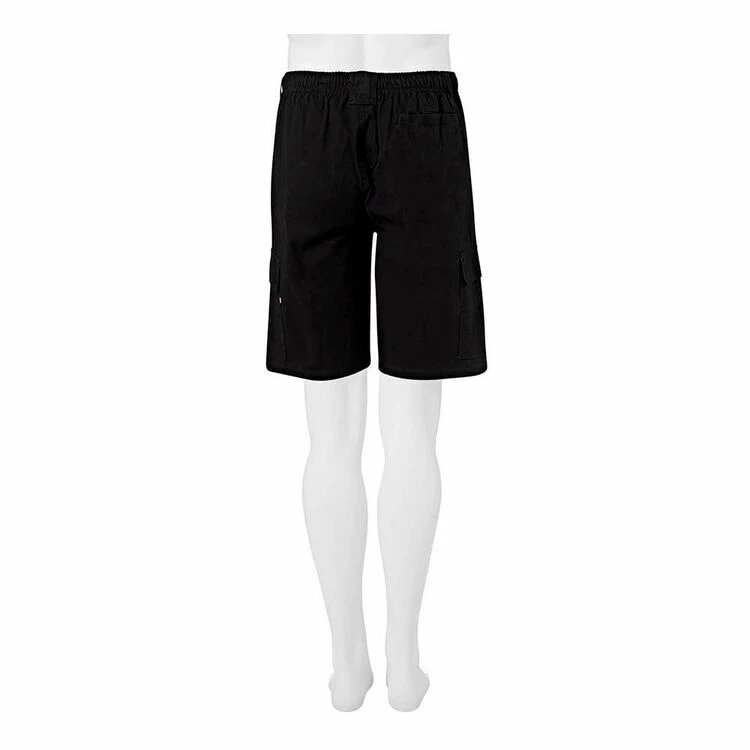 Farah Men's Elastic Waist Cargo Shorts Black - Image 2