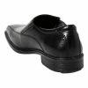 Hush Puppies Mentor Leather Slip On Business Shoes Black