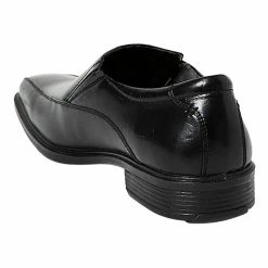 Hush Puppies Mentor Leather Slip On Business Shoes Black