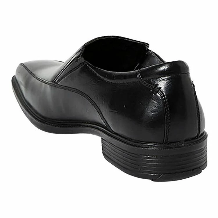 Hush Puppies Mentor Leather Slip On Business Shoes Black