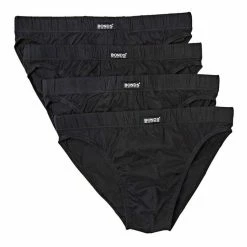 Bonds Hipster Brief 4 Pack Black