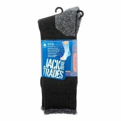 Jack Of All Trades Wool Outdoor Socks Black