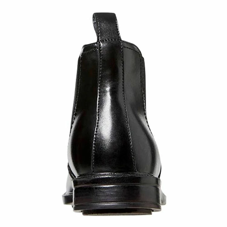 Hush Puppies Heat Leather Elastic Gusset Boots Black - Image 2