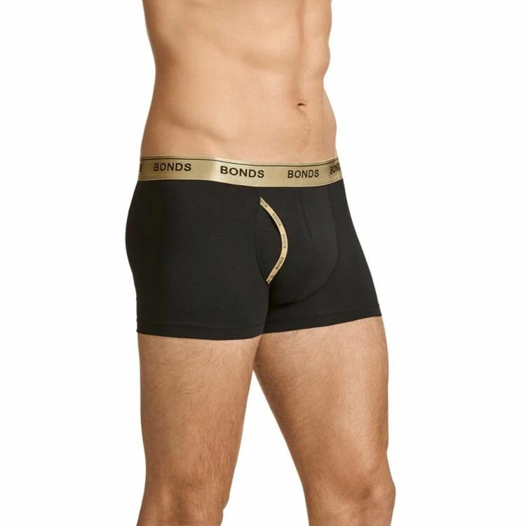 Bonds Guyfront Trunk 3 Pack Black - Image 4