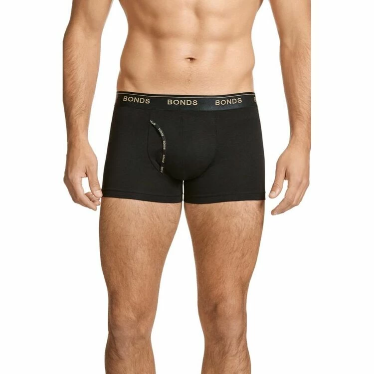 Bonds Guyfront Trunk 3 Pack Black - Image 3