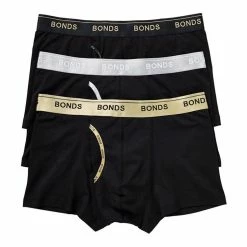 Bonds Guyfront Trunk 3 Pack Black