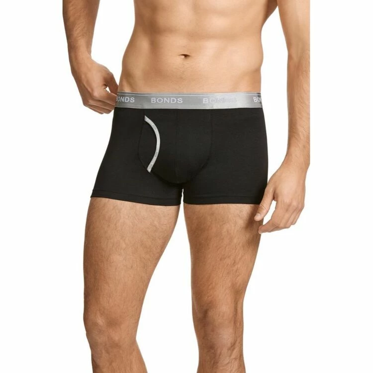 Bonds Guyfront Trunk 3 Pack Black - Image 5
