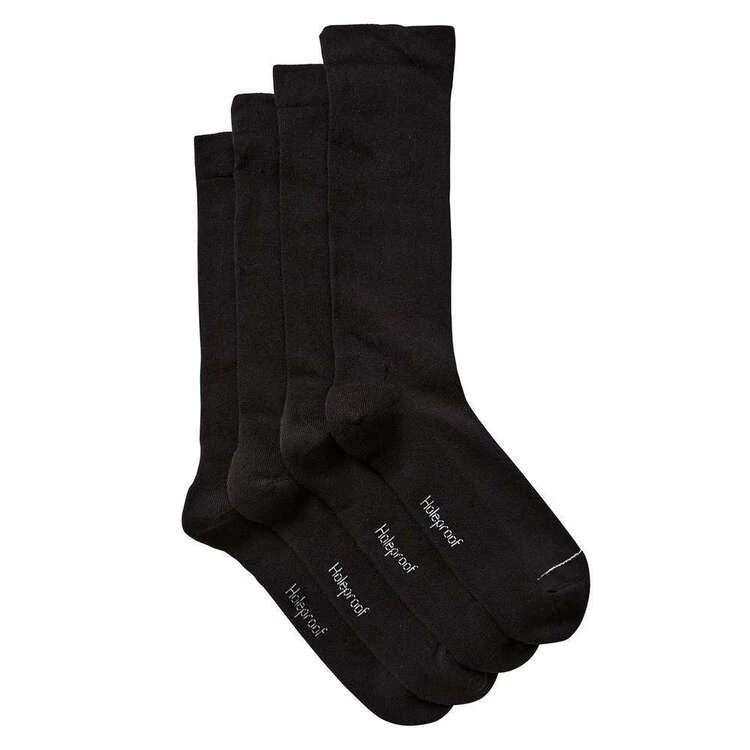 Holeproof Circulation Socks 2 Pack Black - Image 2
