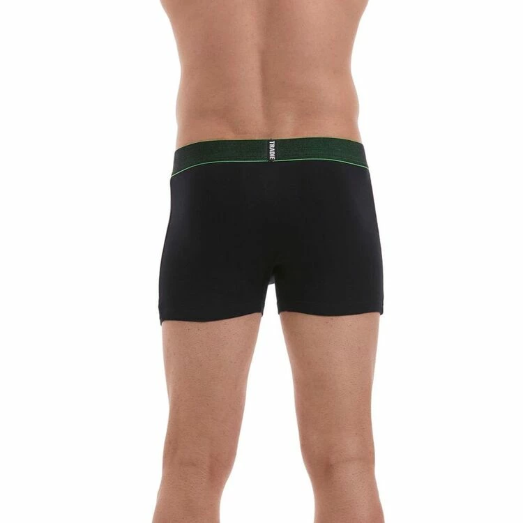 Tradie Black Men's Cotton Fly Front Trunk 3 Pack Black - Image 9