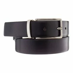 Bronson Casual Leather Reversible Belt 32mm Black & Choc