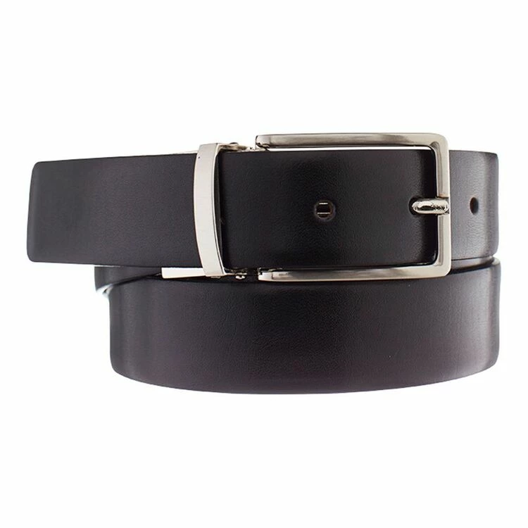 Bronson Casual Leather Reversible Belt 32mm Black & Choc