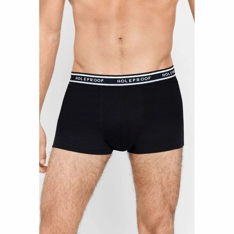 Holeproof Stripe Trunk 2 Pack Black Grey - Image 5