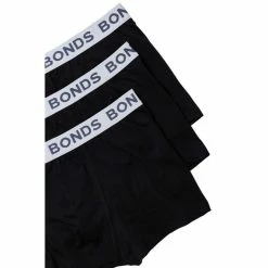 Bonds Core Trunk 3 Pack Black
