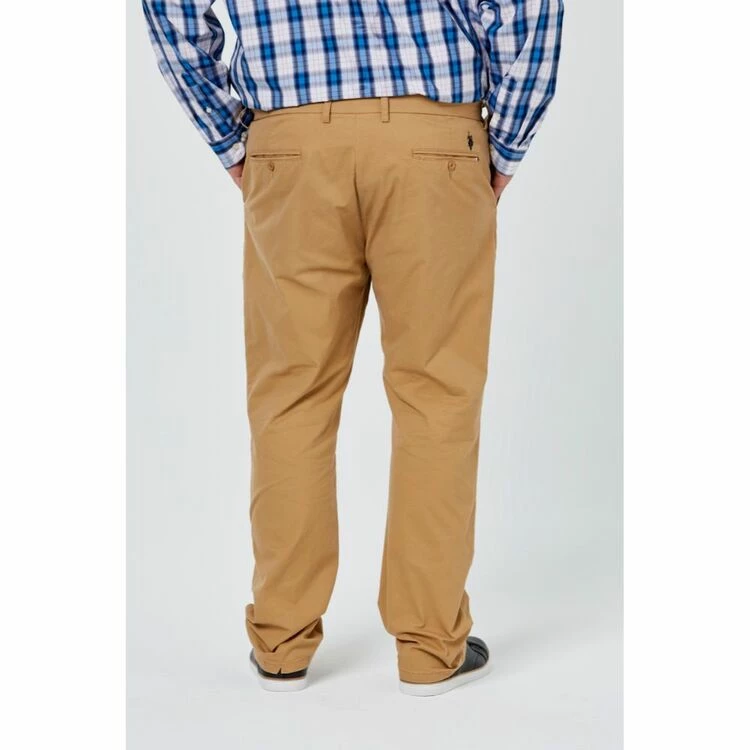 U.S. Polo Assn. Big Flat Front Slant Pocket Pants Camel - Image 2