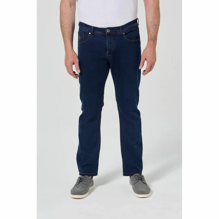 U.S. Polo Assn. Portland Slim Fit Dark Wash Denim Jeans Dark Wash - Image 4