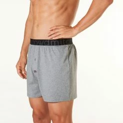 Mitch Dowd Loose Fit Knit Boxer Men's Underwear Charcoal Small
