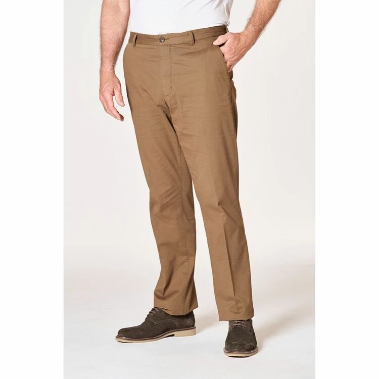 JC Lanyon Everyday Men's 5 Pocket Chino Army Green - Image 4