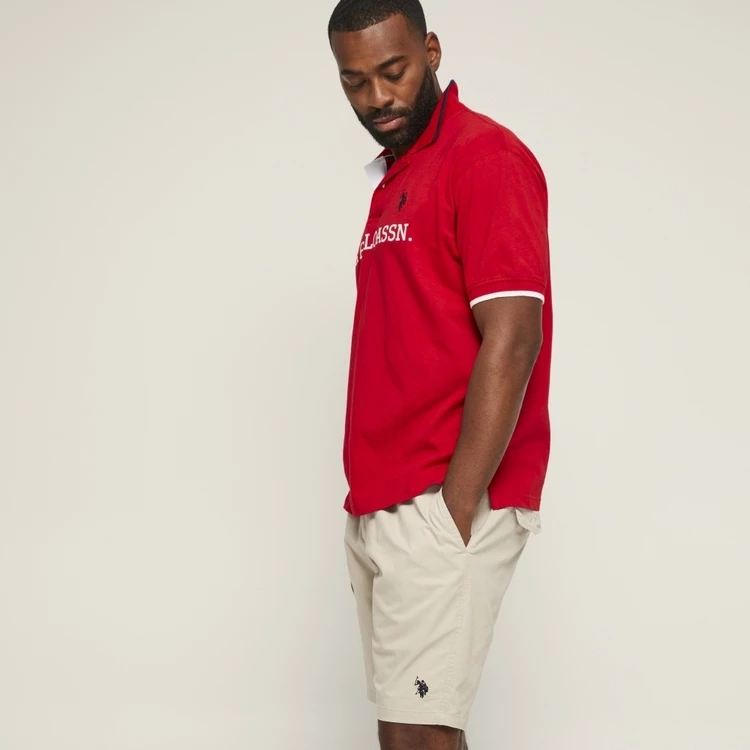 U.S. Polo Assn. Elastic Waist Bermuda Shorts Khaki - Image 3