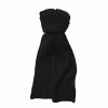 JC Lanyon Bennet Cotton Cashmere Scarfe 180x23cm Black