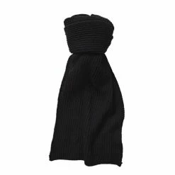 JC Lanyon Bennet Cotton Cashmere Scarfe 180x23cm Black