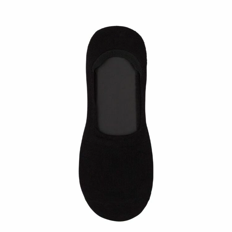 Underworks Invisible Socks 2 Pack Black