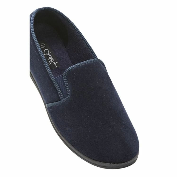 Grosby Percy Men's Slip On Slippers Navy