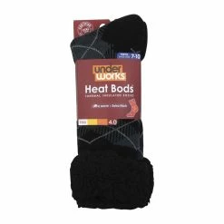 Underworks Heat Bod Sherpa Crew Black Mix