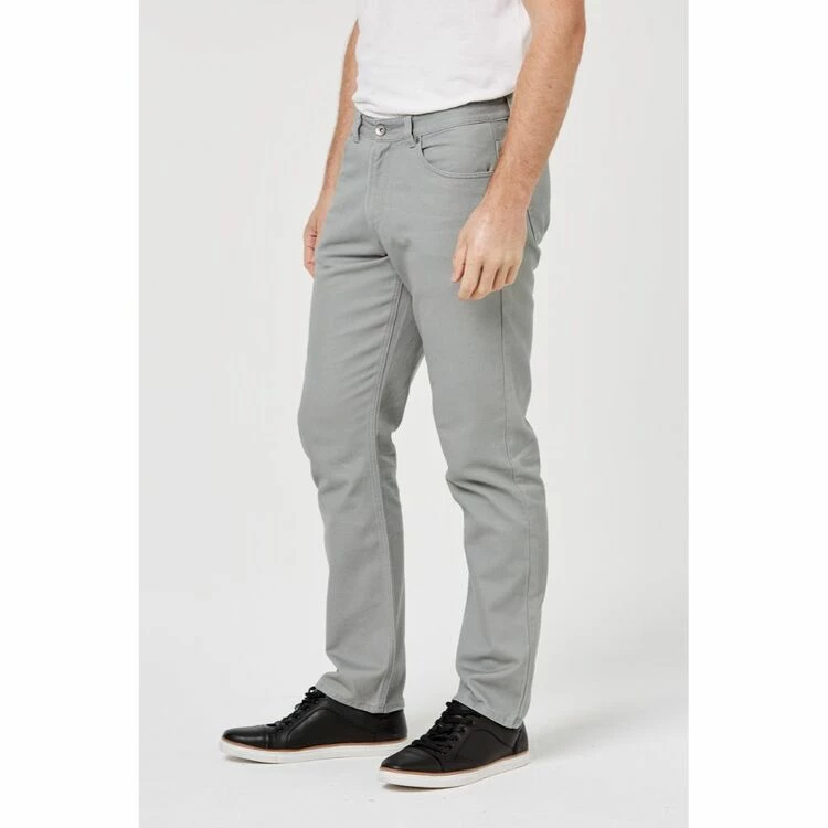 JC Lanyon Houston Bull Twill 5 Pocket Pant Clay - Image 3