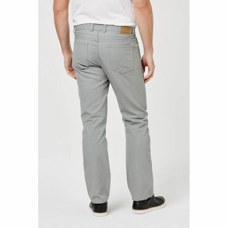 JC Lanyon Houston Bull Twill 5 Pocket Pant Clay - Image 2