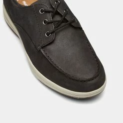 Hush Puppies Experience Men's Lace Up With Cleated Outsole Black