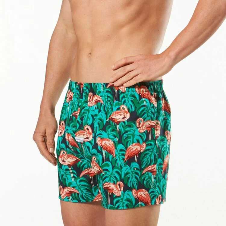 Mitch Dowd Flamingo Pools Boxer Navy Medium - Image 2