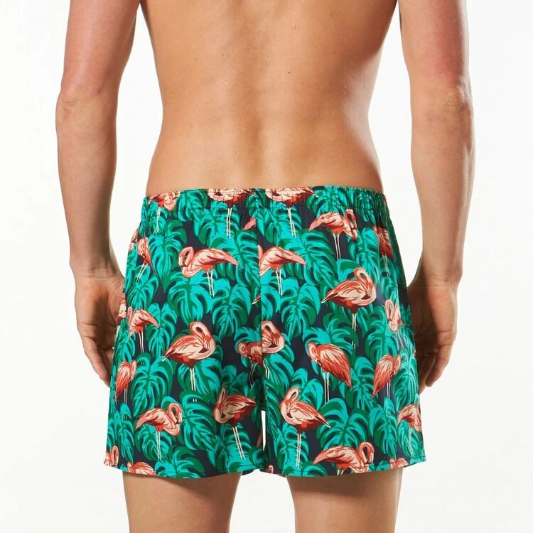 Mitch Dowd Flamingo Pools Boxer Navy Medium