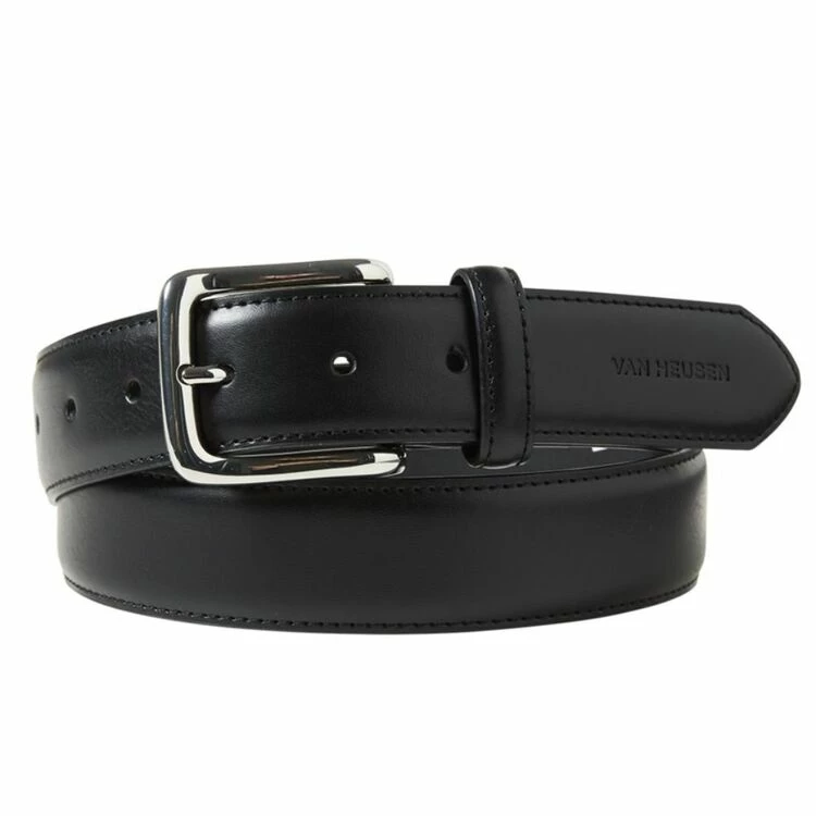 Harris 1849 30mm Stitched Reversible Profile Belt Black & Choc