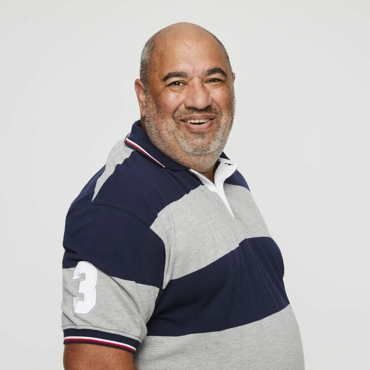 U.S. Polo Assn. Big Men's Bold Stripe Polo With No.3 Embroidered Logo Heather Grey 1X Large - Image 2