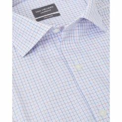 Van Heusen Tailored Fit Check Long Sleeve Shirt
