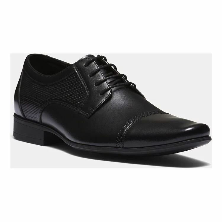 Julius Marlow Combo Lace Up Business Shoe Black - Image 3