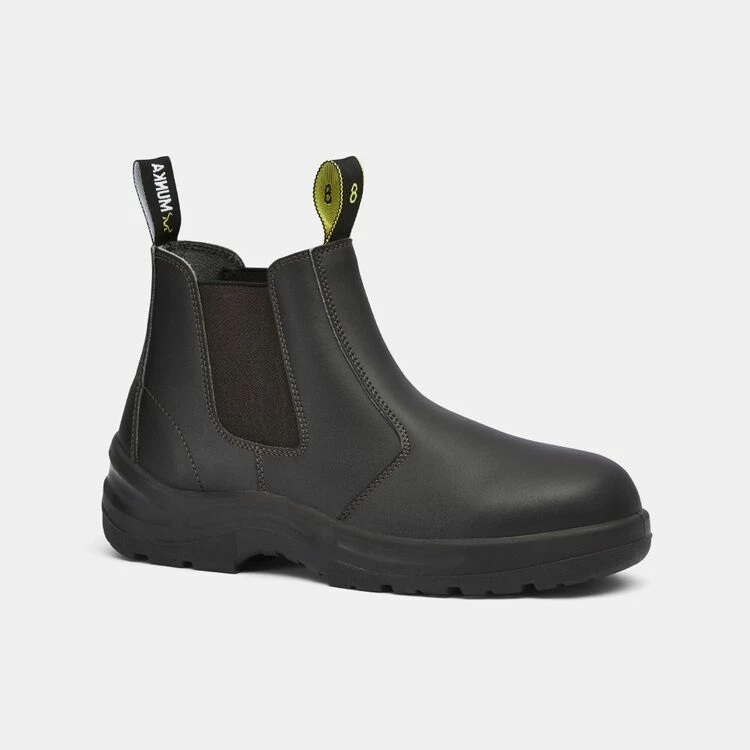Munka Steer Slip On Work Boot Black - Image 2