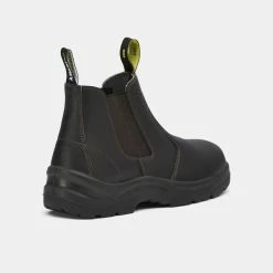 Munka Steer Slip On Work Boot Black