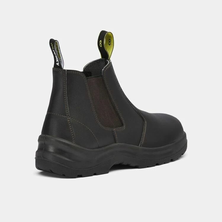 Munka Steer Slip On Work Boot Black