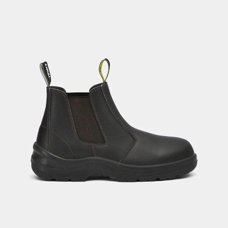 Munka Steer Slip On Work Boot Black - Image 3