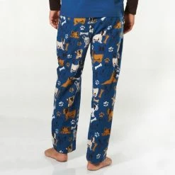 Mitch Dowd Flannel Sleep Set Bulldogs Blue