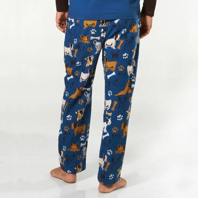 Mitch Dowd Flannel Sleep Set Bulldogs Blue