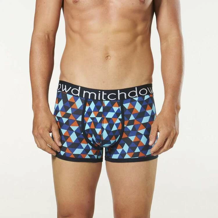 Mitch Dowd Everyday Geo Trunk 5 Pack Navy - Image 4