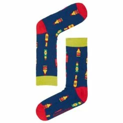 Mitch Dowd Hot Sauce & Chillies Sock 2 Pack Blue 8 - 13
